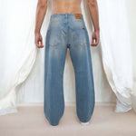 Billiorich Pantalon large en denim - MAGIC CITY