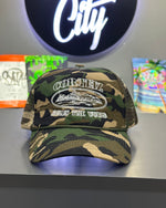 CORTEIZ 5 STARZ Alcatraz Trucker Hat – Camo - MAGIC CITY