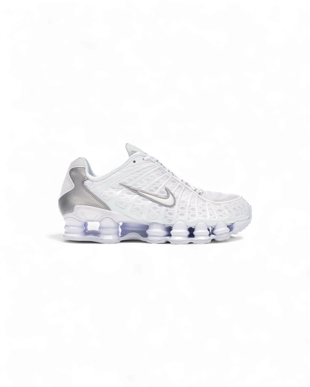 Nike Shox TL White Metallic Silver