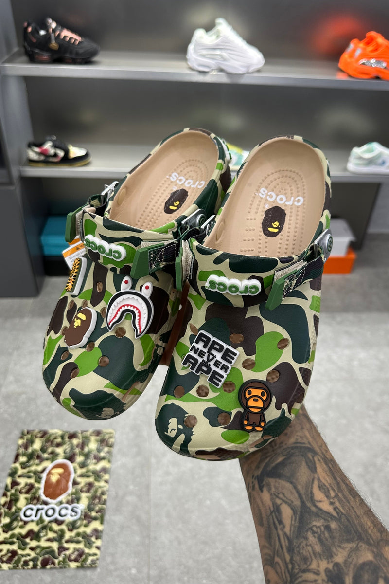 Crocs X A Bathing Ape ABC
Camo - Green - MAGIC CITY