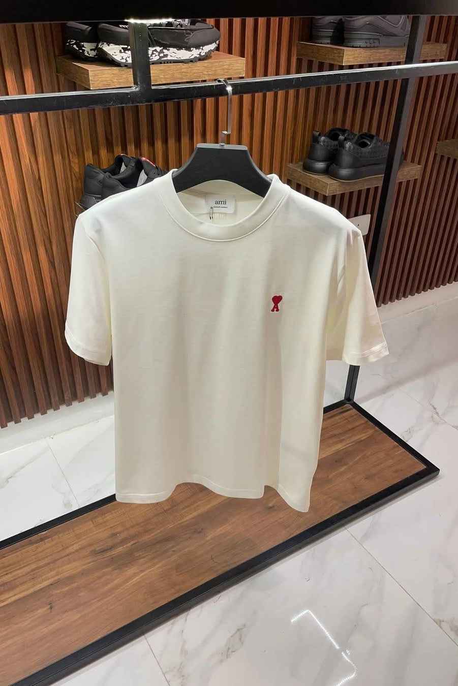 Ami De Coeur Organic Cotton white Tee - MAGIC CITY