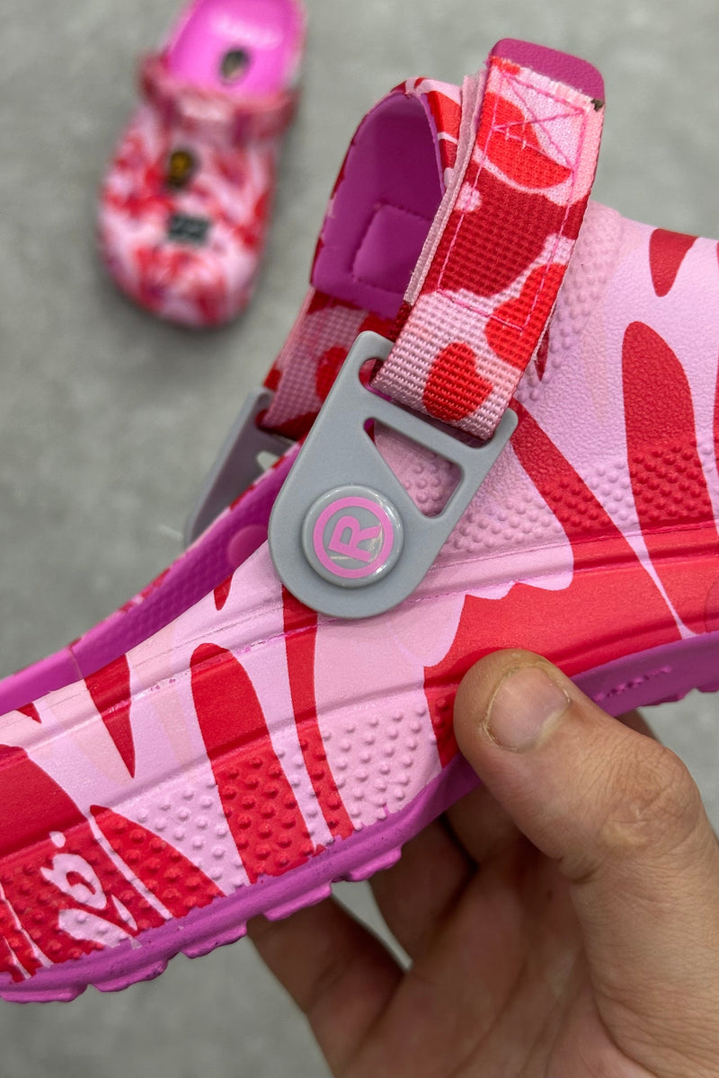 Crocs X A Bathing Ape ABC
Camo - Pink - MAGIC CITY