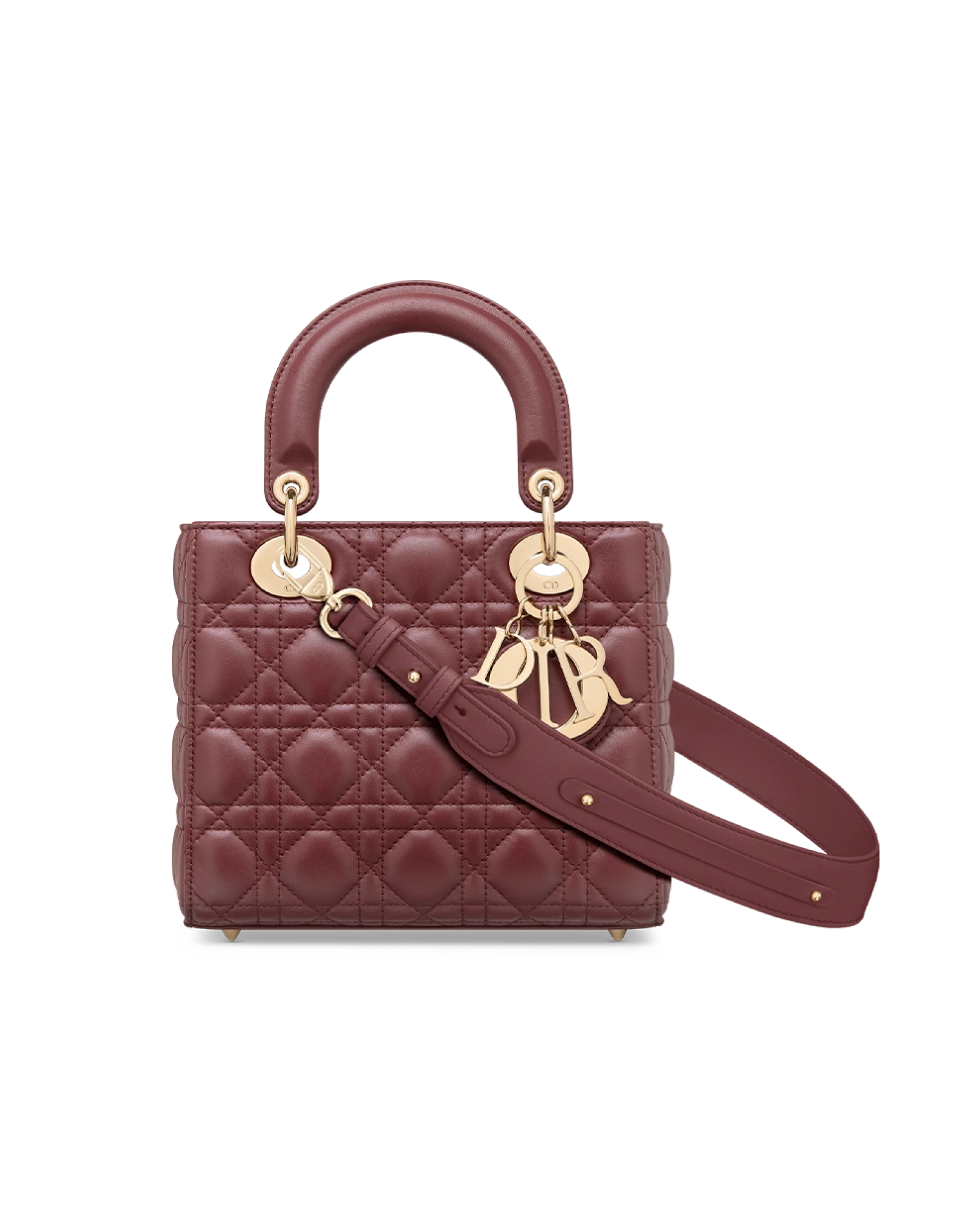 Dior Burgundy Cannage Leather Medium
Lady Dior
