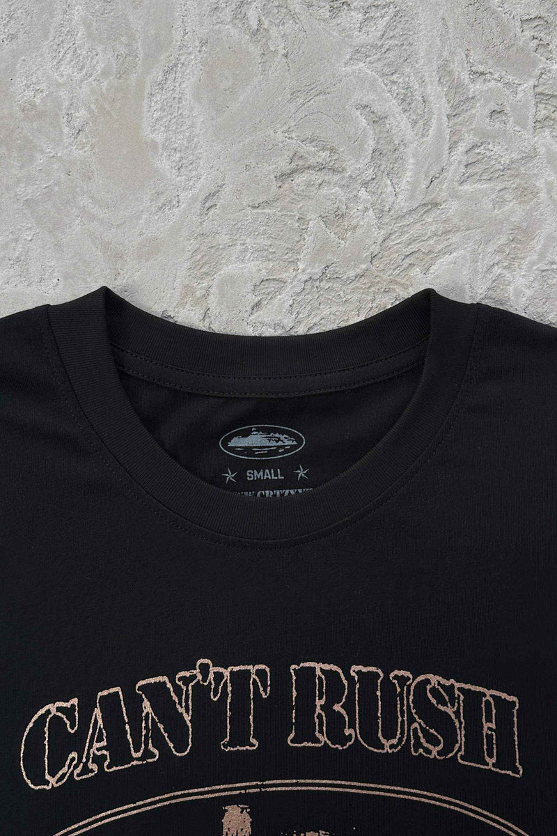 Corteiz × Cental Cee Can't Rush
Greatness Tee Black Men's - SS25 - MAGIC CITY