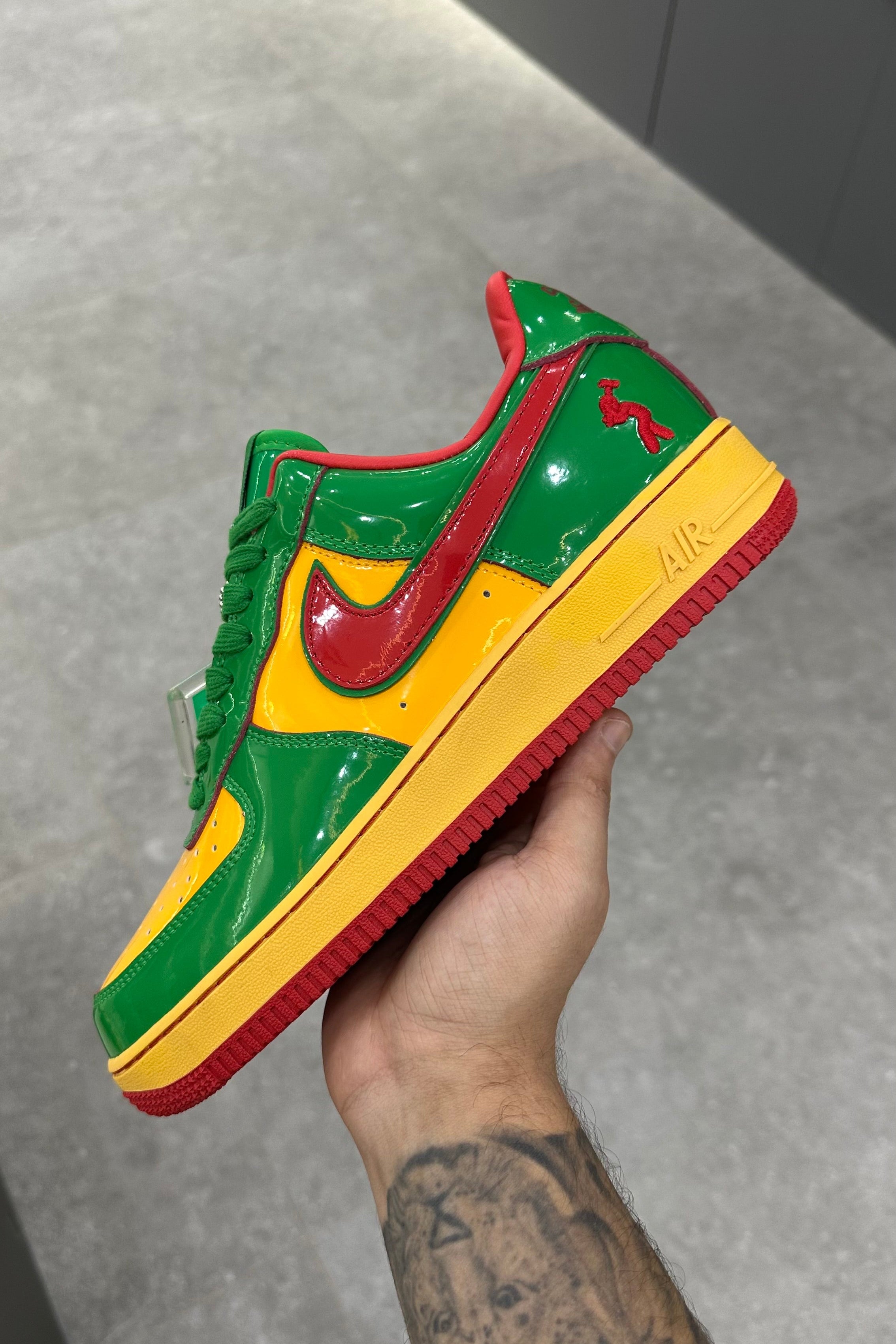 Lil Yachty x AF1 Lucky Green