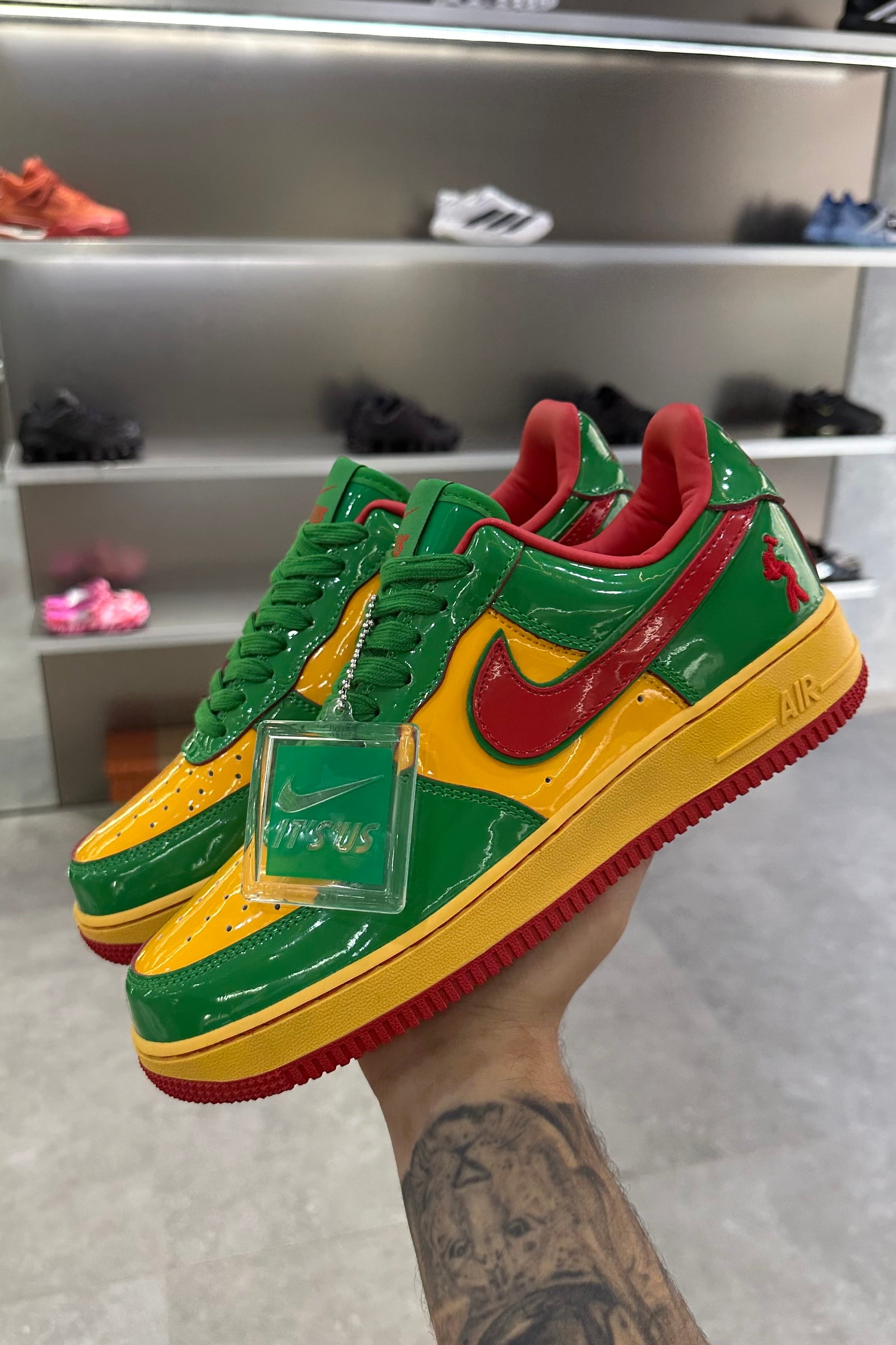 Lil Yachty x AF1 Lucky Green