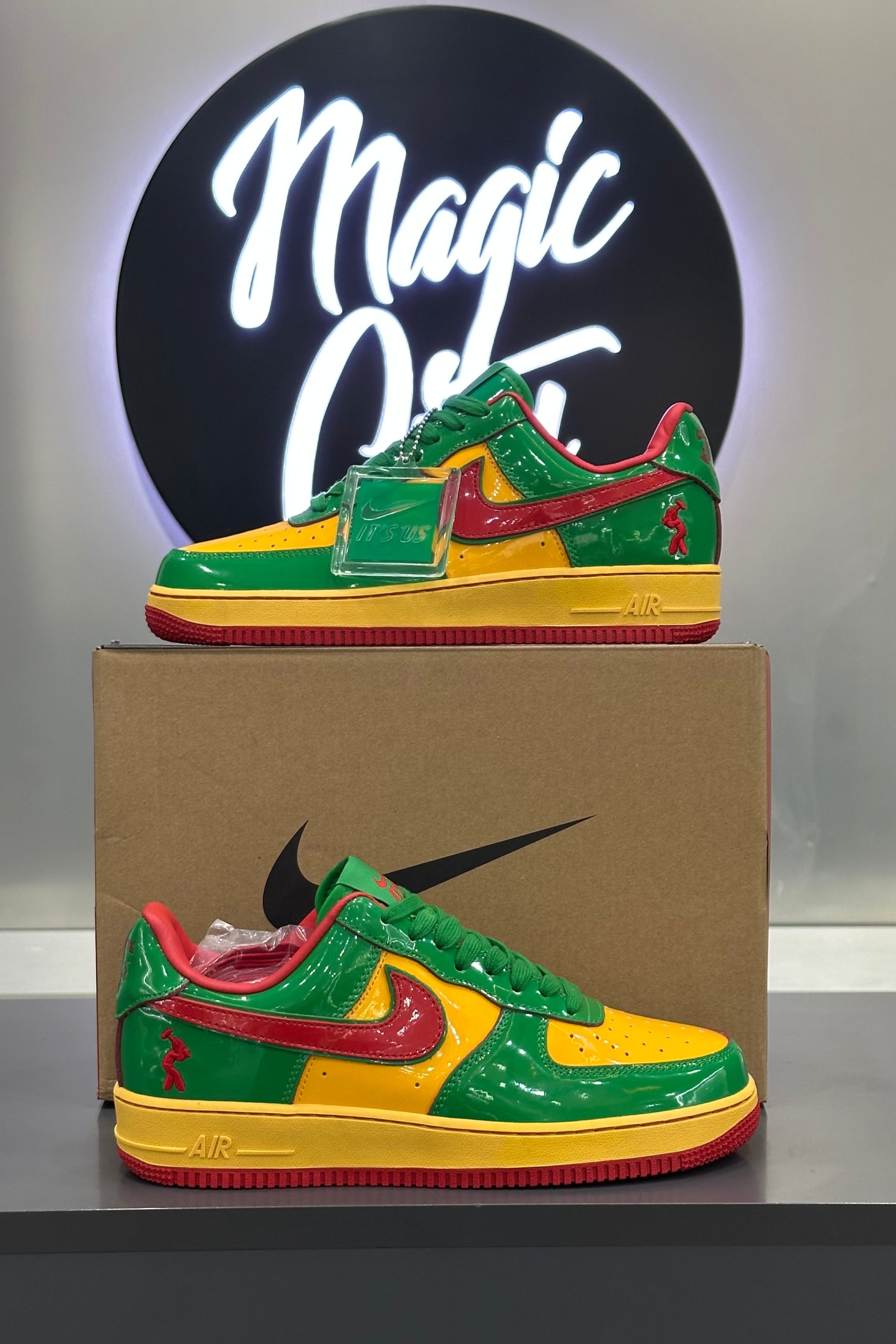 Lil Yachty x AF1 Lucky Green