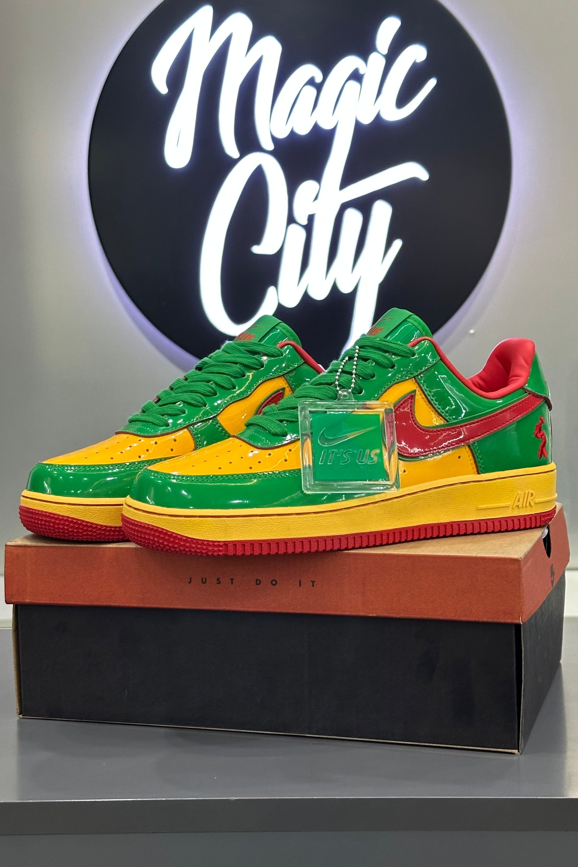 Lil Yachty x AF1 Lucky Green