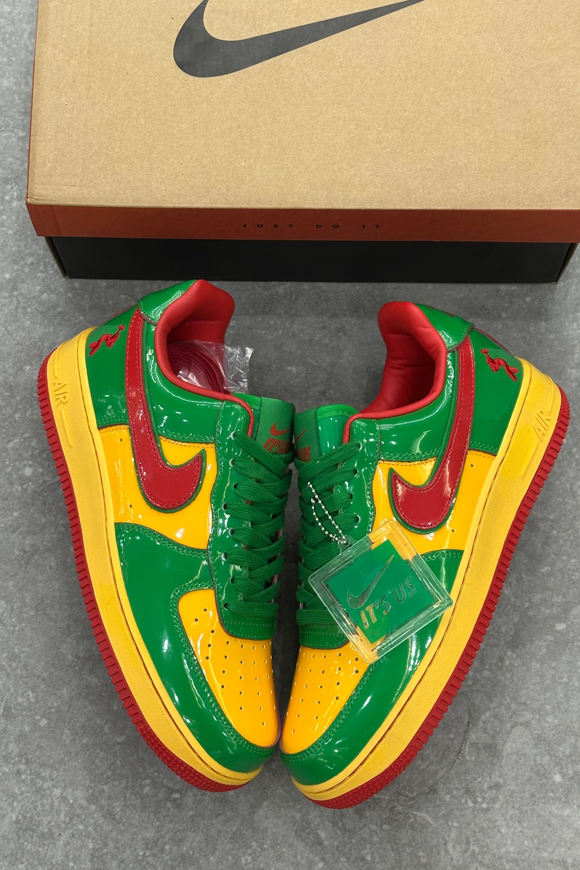 Lil Yachty x AF1 Lucky Green