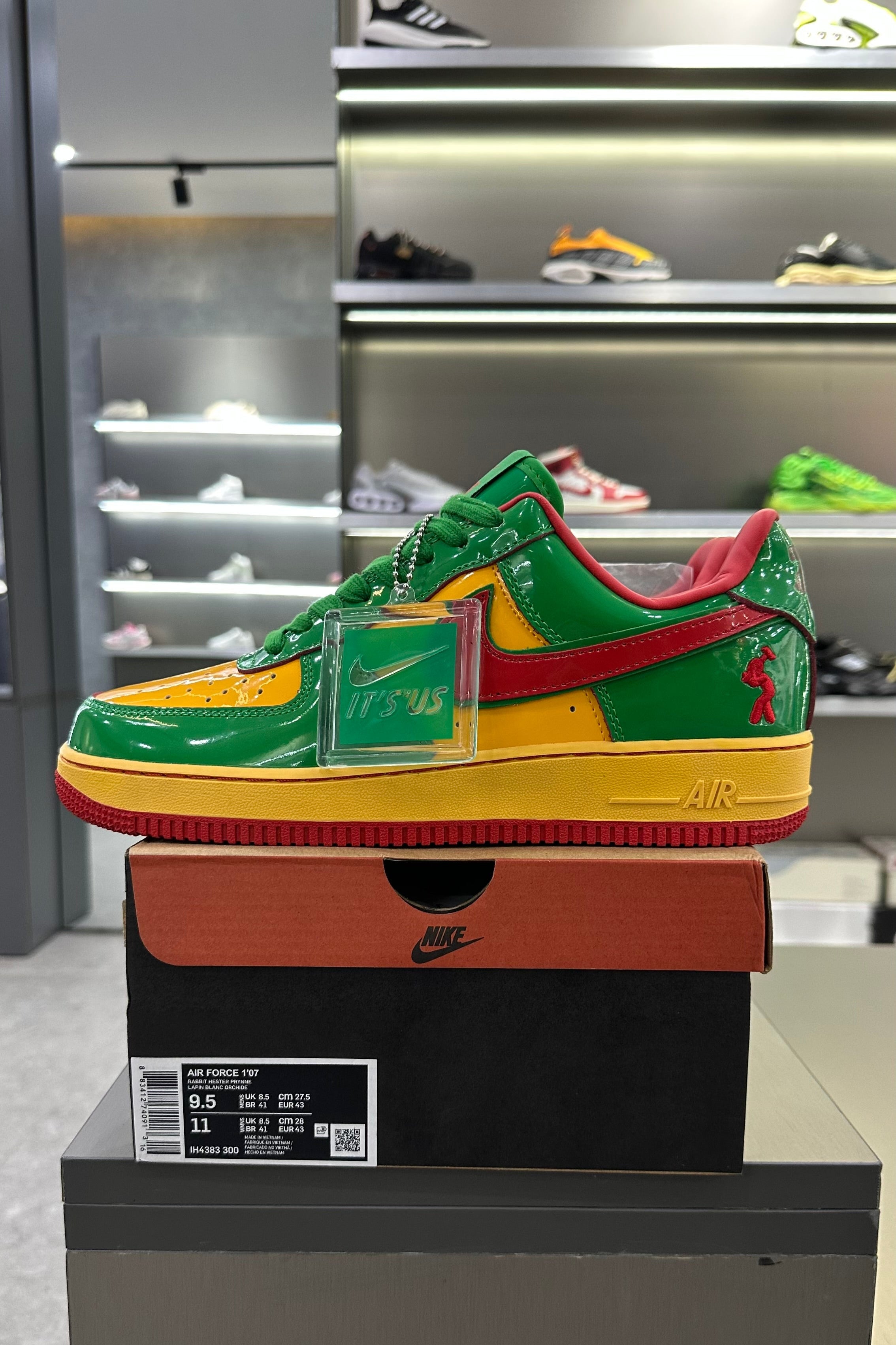 Lil Yachty x AF1 Lucky Green