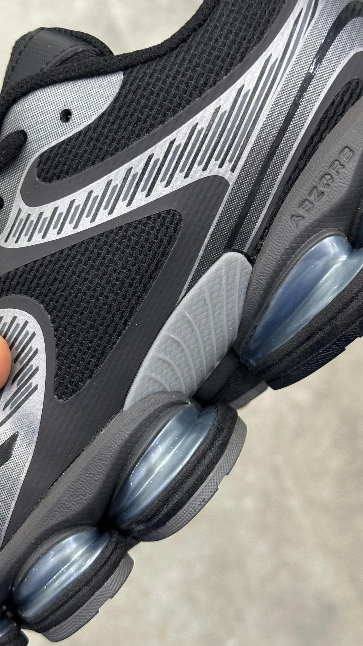 New Balance Abzorb 2000 Black Grey - MAGIC CITY