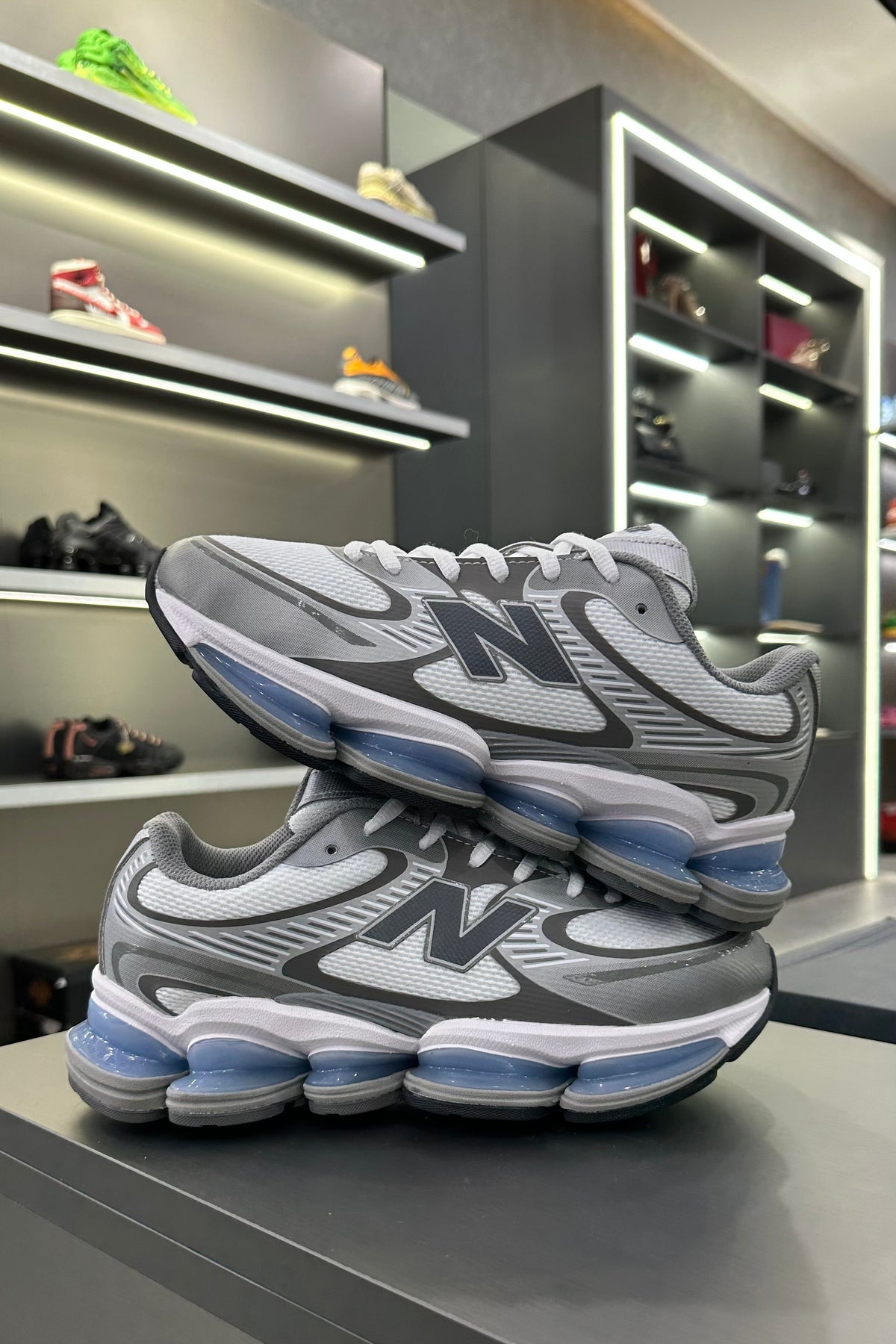 New Balance Abzorb 2000 White Grey Blue - MAGIC CITY