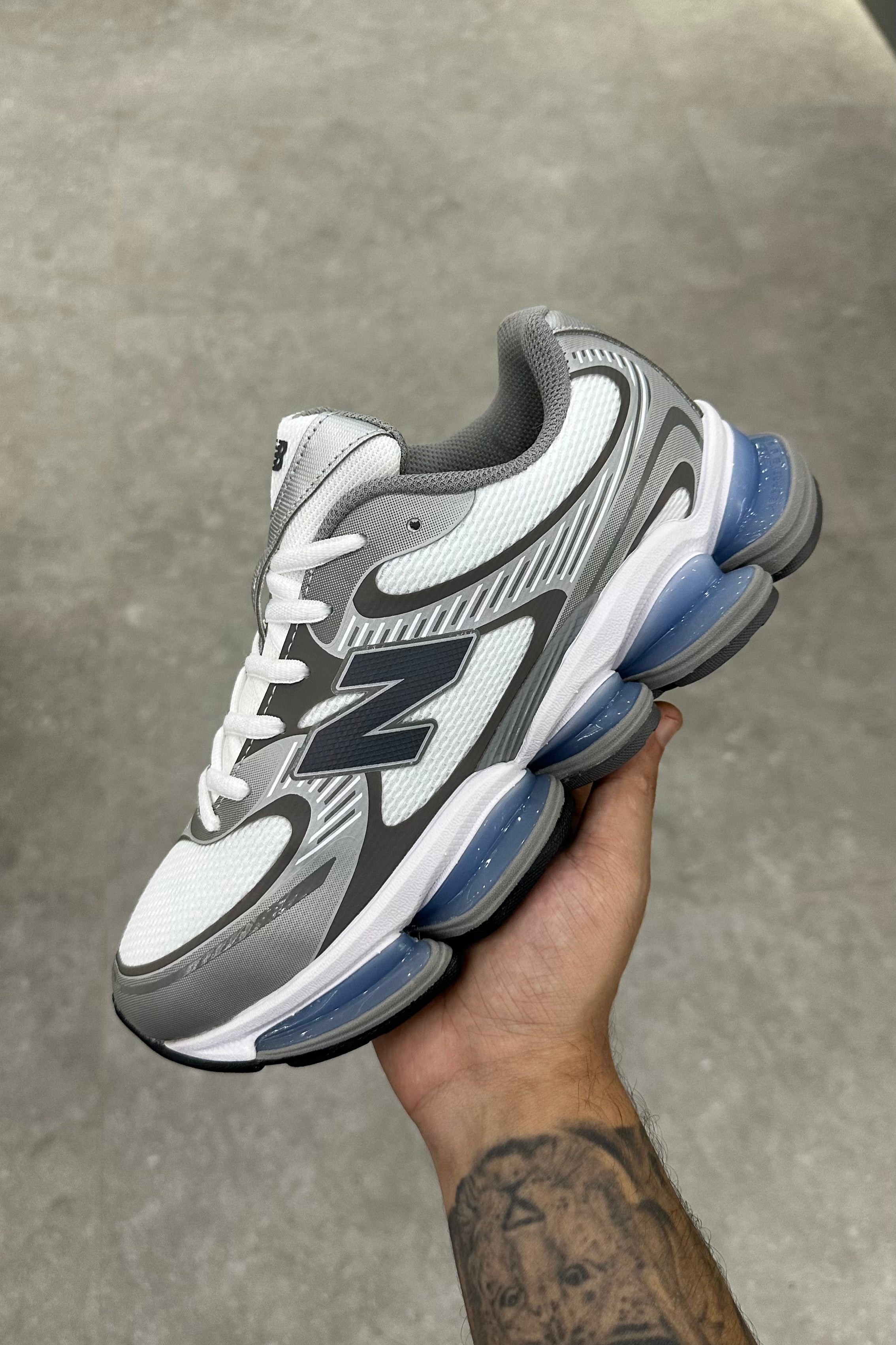 New Balance Abzorb 2000 White Grey Blue