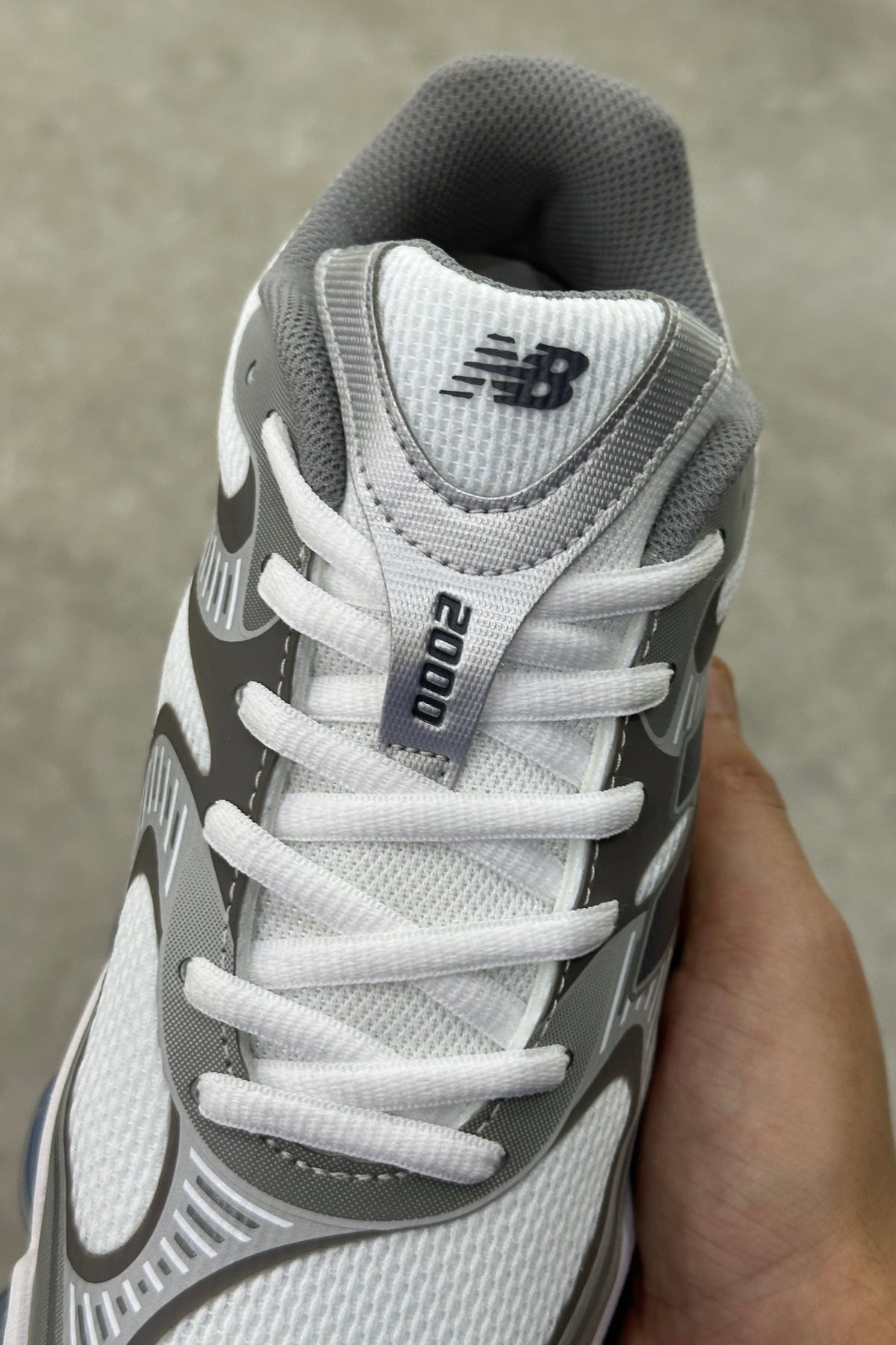 New Balance Abzorb 2000 White Grey Blue - MAGIC CITY