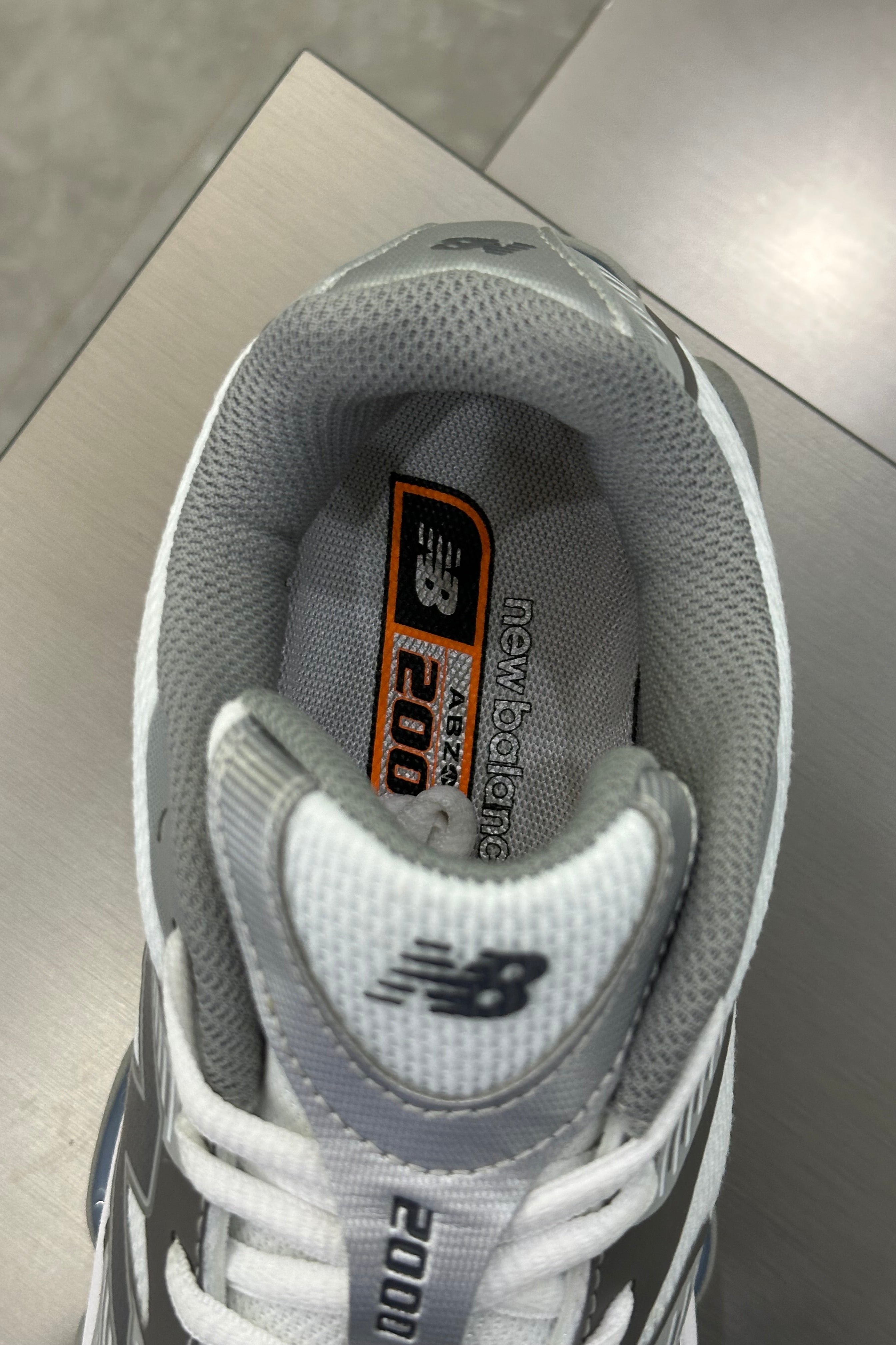 New Balance Abzorb 2000 White Grey Blue