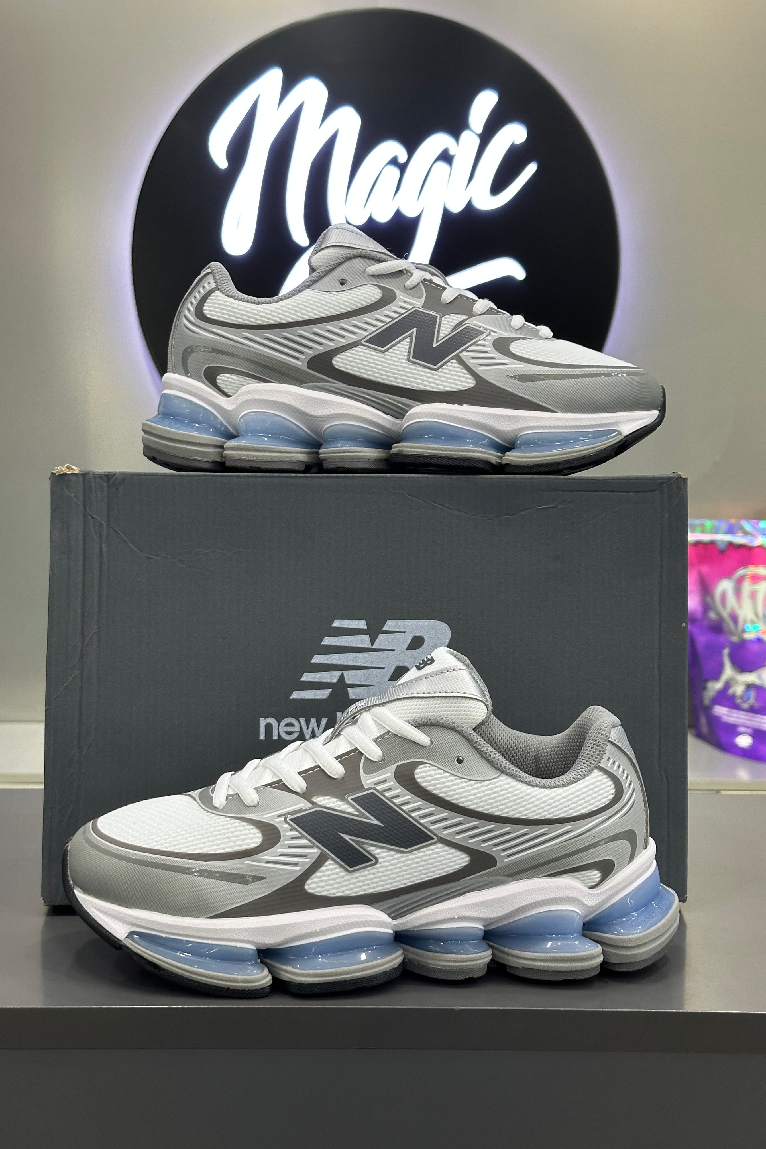 New Balance Abzorb 2000 White Grey Blue