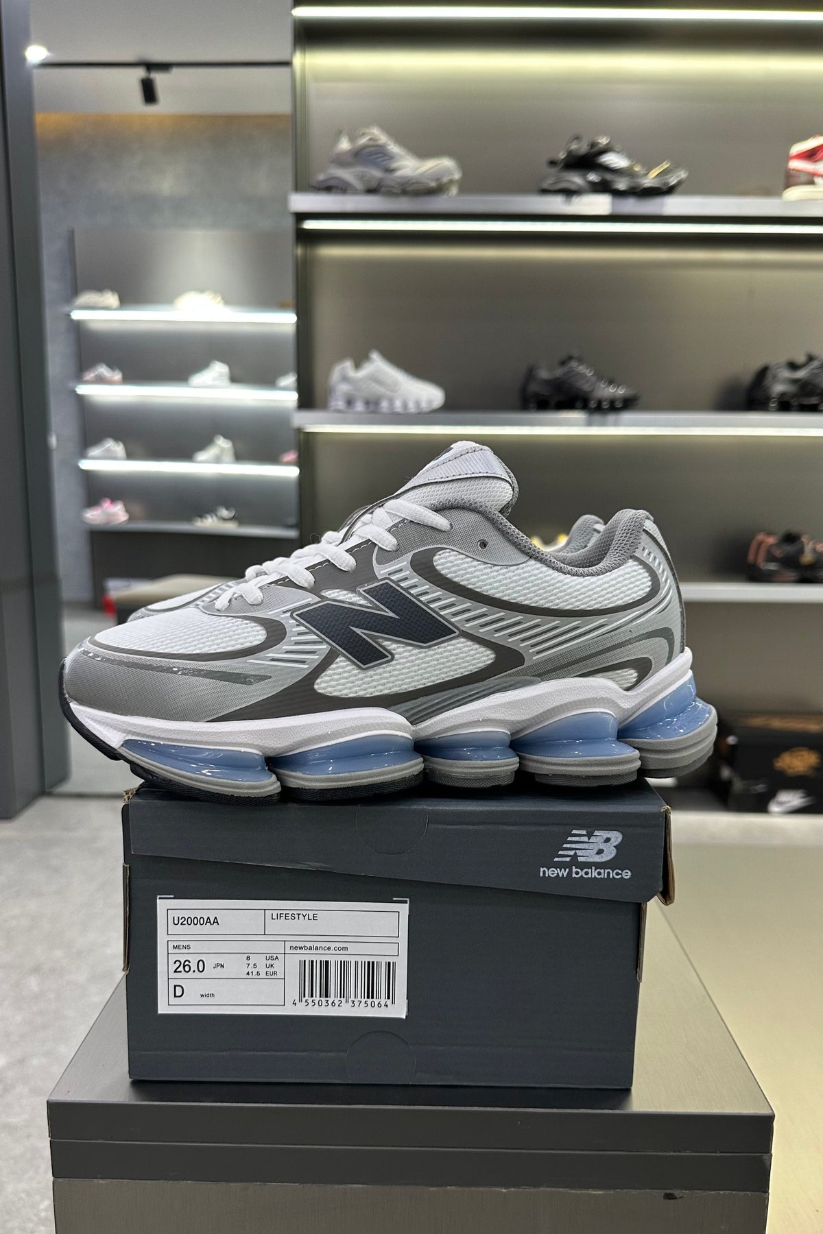 New Balance Abzorb 2000 White Grey Blue - MAGIC CITY