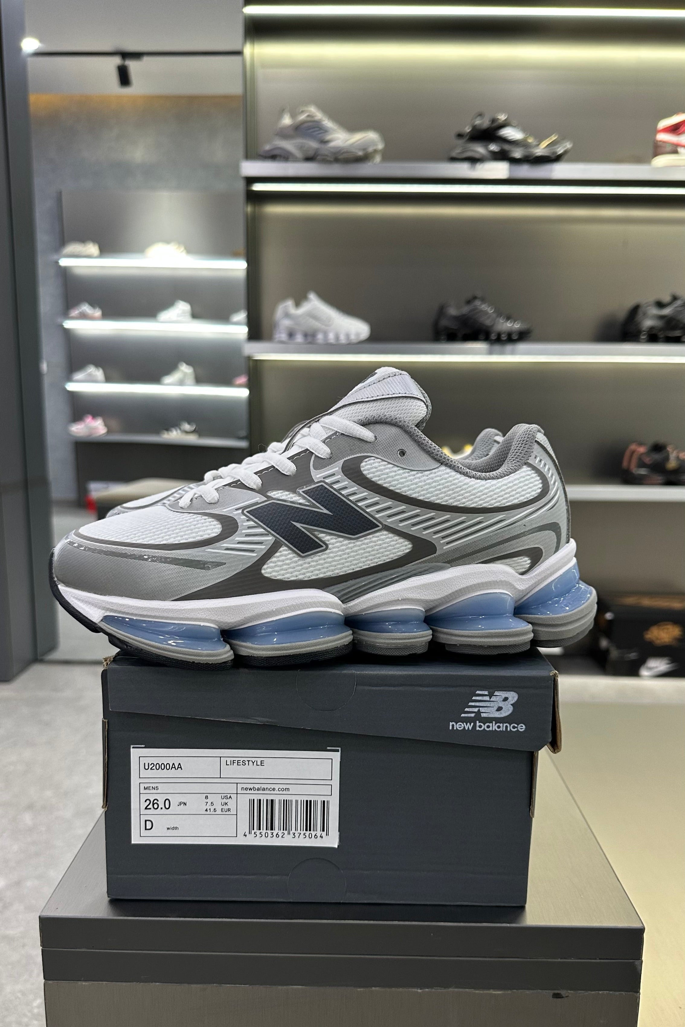 New Balance Abzorb 2000 White Grey Blue