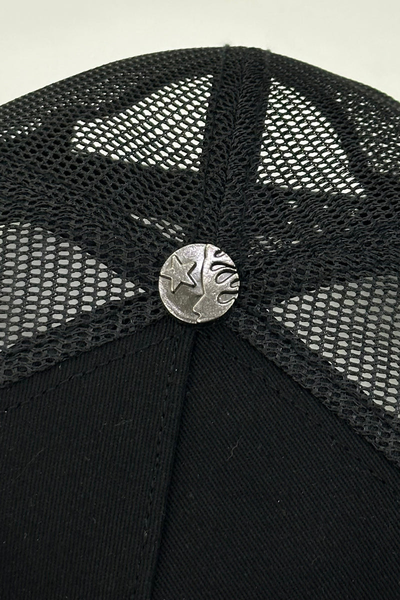 HELLSTAR Rhinestone Logo Cap | Orange Black - MAGIC CITY