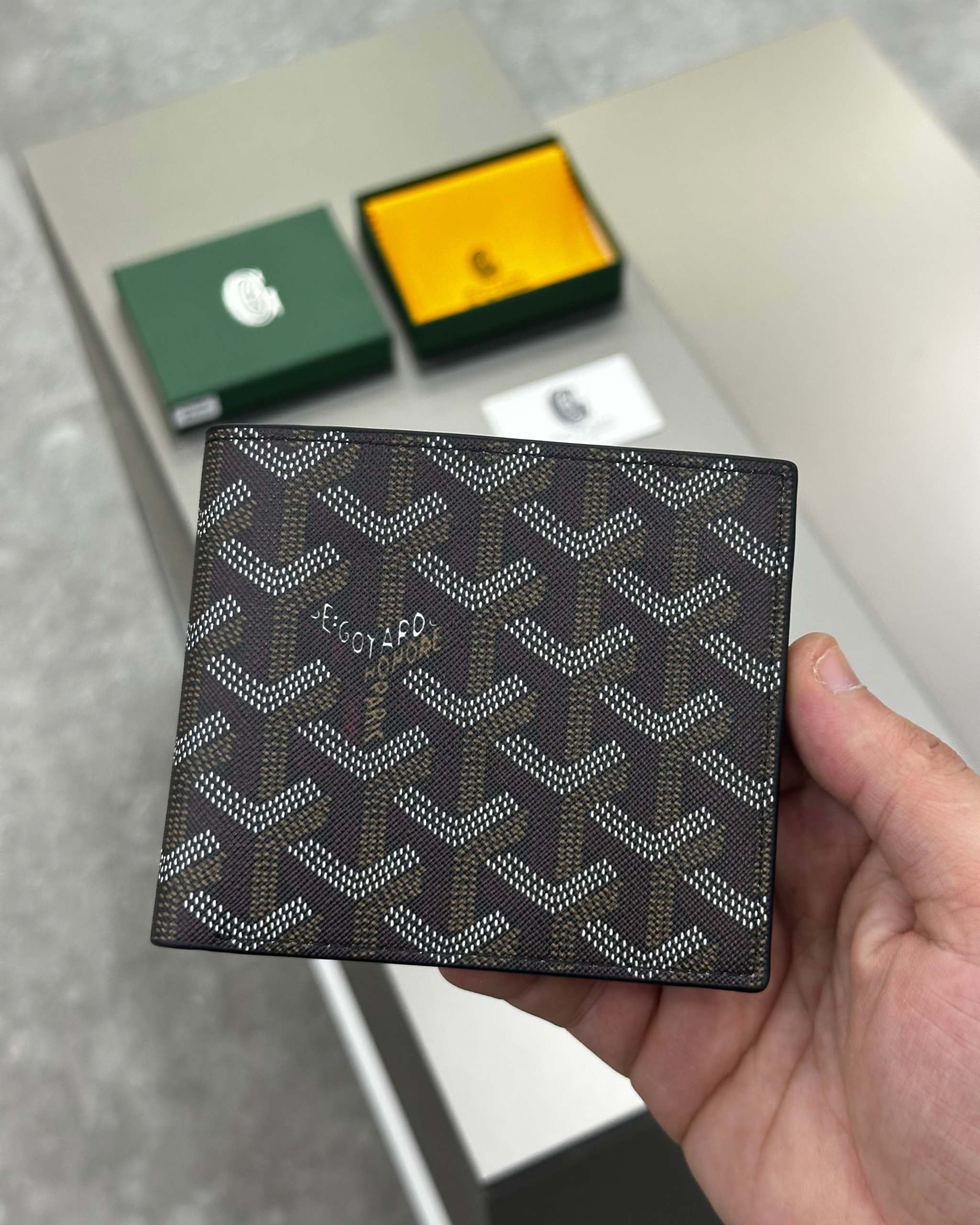 Goyard Victoire Wallet Black - MAGIC CITY