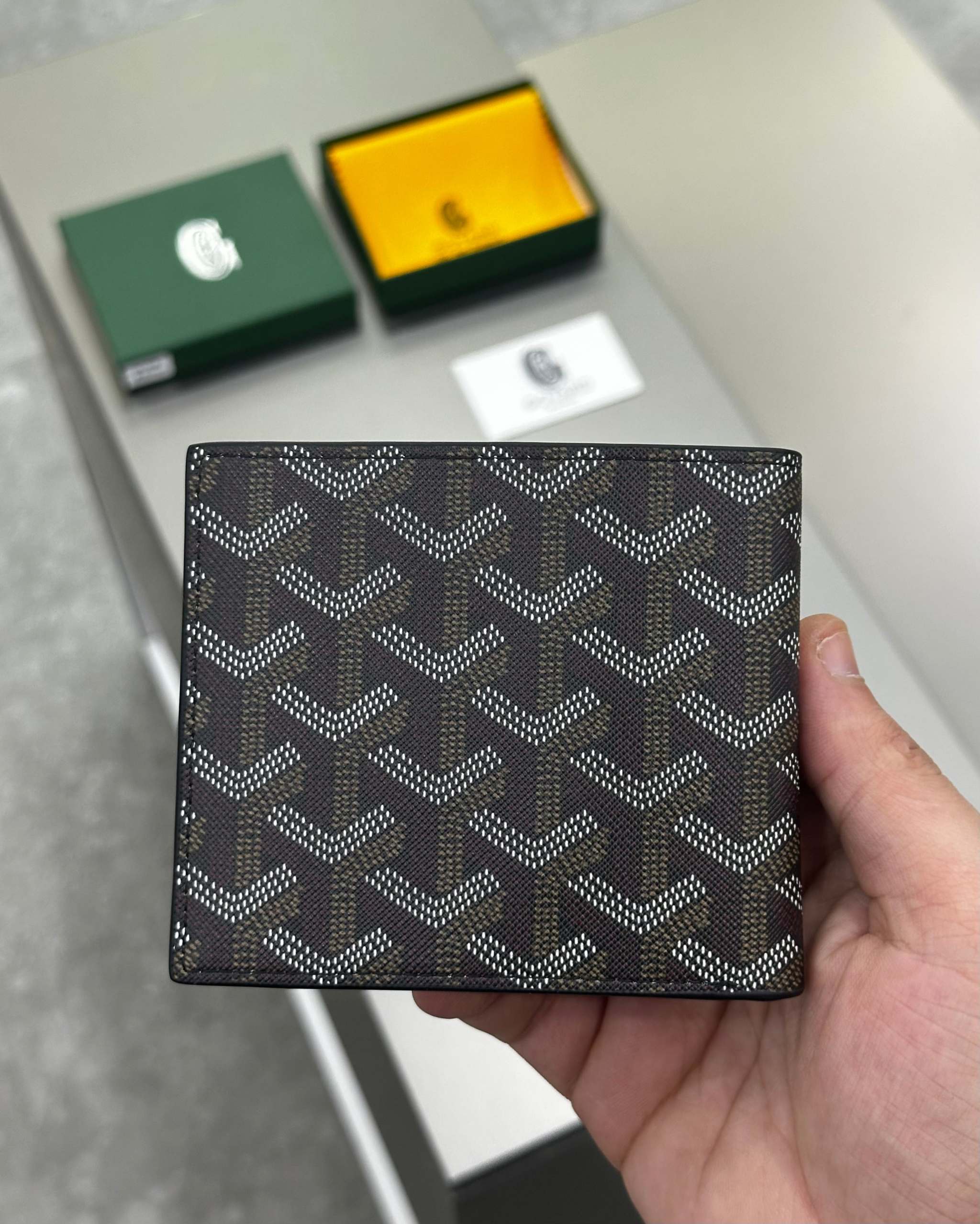 Goyard Victoire Wallet Black - MAGIC CITY