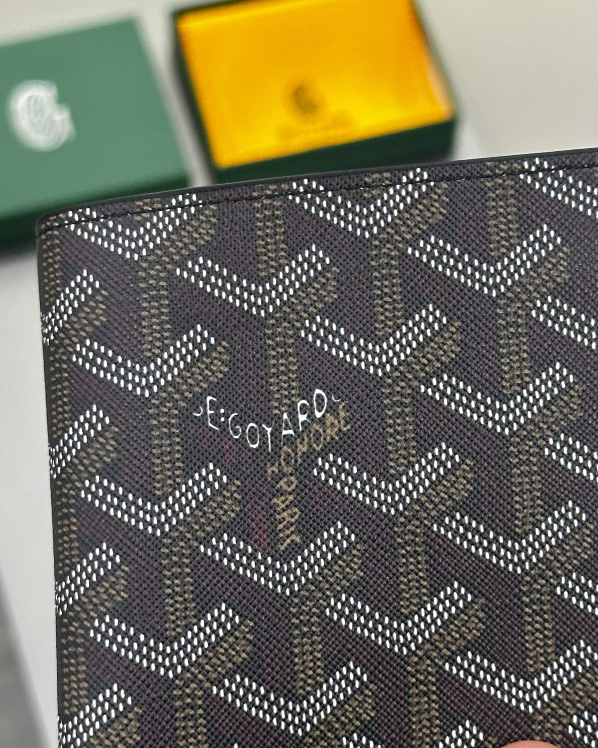 Goyard Victoire Wallet Black - MAGIC CITY