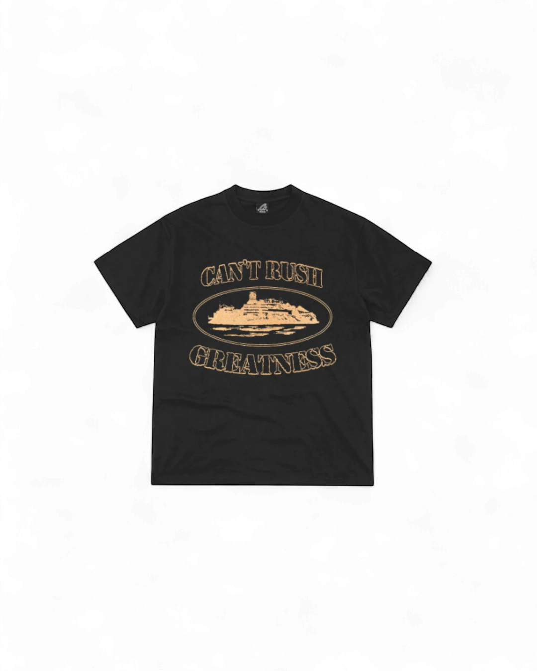 Corteiz × Cental Cee Can't Rush
Greatness Tee Black Men's - SS25