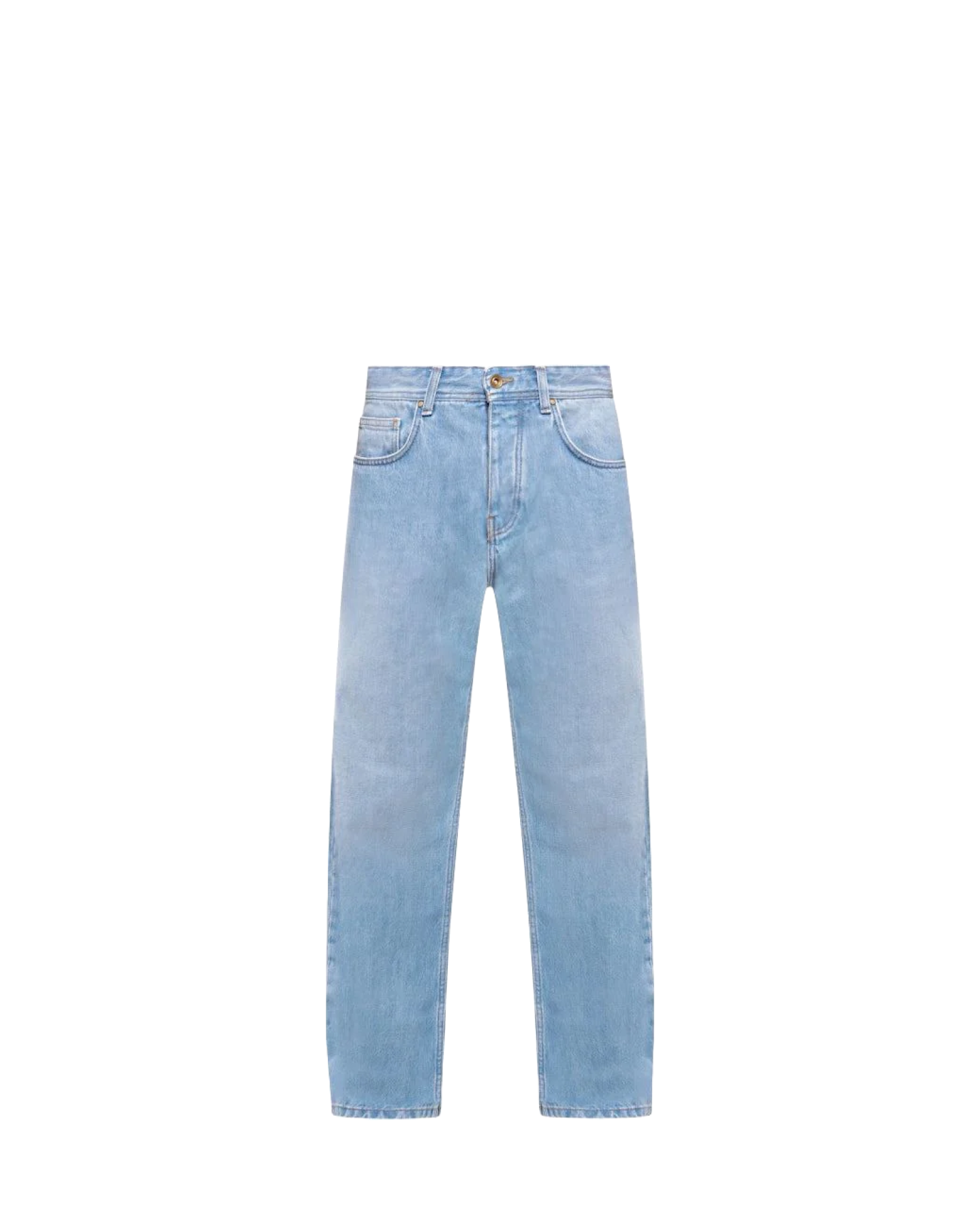 Billiorich Pantalon large en denim
