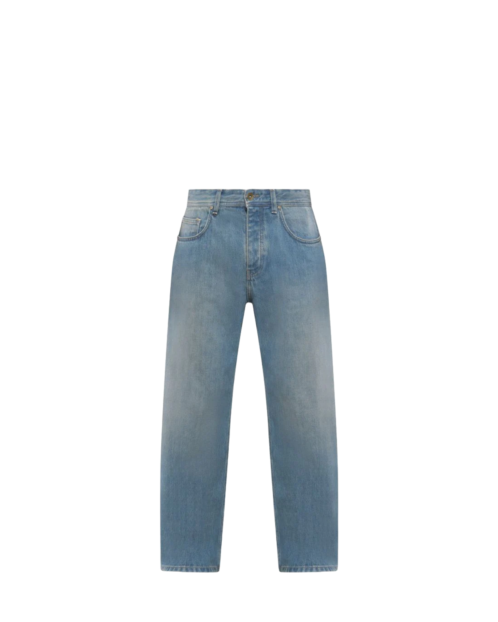 Billiorich Pantalon large en denim