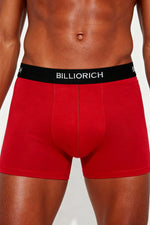 Billiorich Boxer Brief 2 Pack - RED - MAGIC CITY