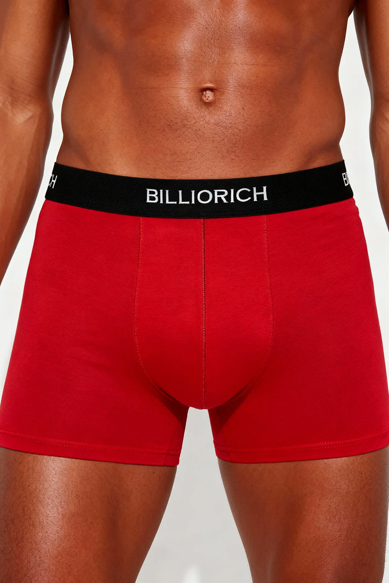 Billiorich Boxer Brief 2 Pack - RED - MAGIC CITY