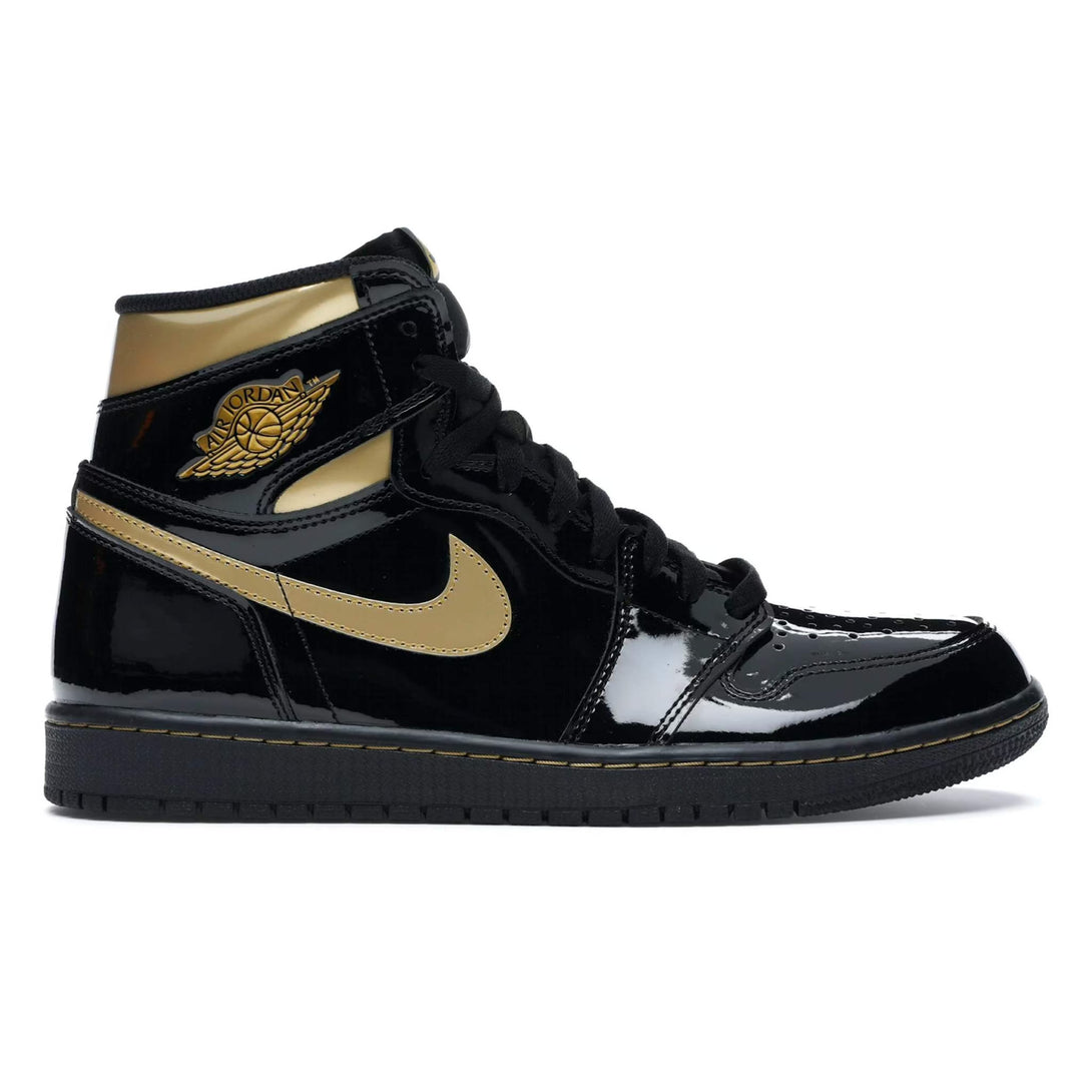 Air Jordan 1 Retro High OG Metallic Gold-Black