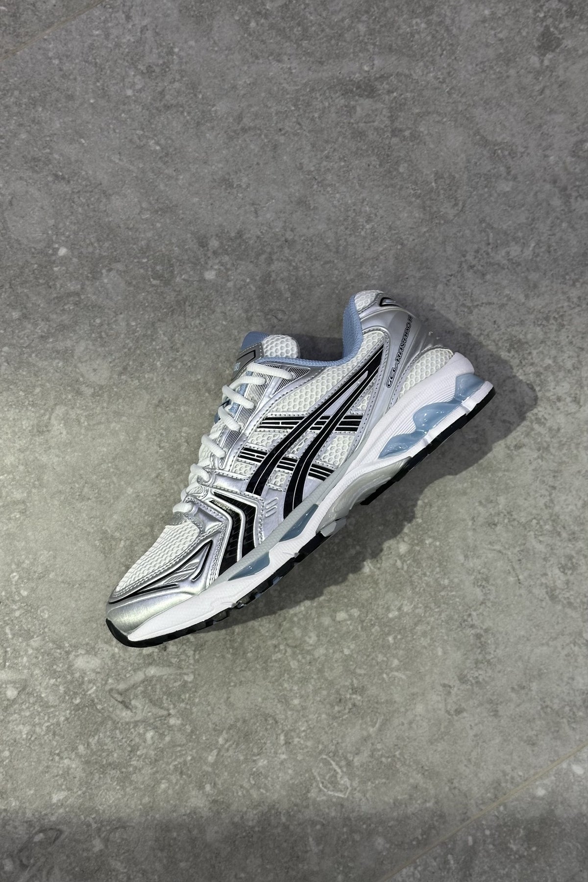 JJJJound x ASICS Gel-Kayano 14 White/Blue in store
