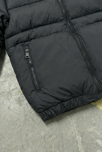 Calvin Klein Jeans Hooded Puffer Jacket - Black