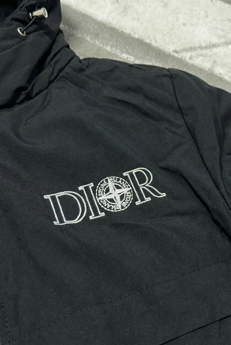 Dior x Stone Island Bomber Jacket - Black