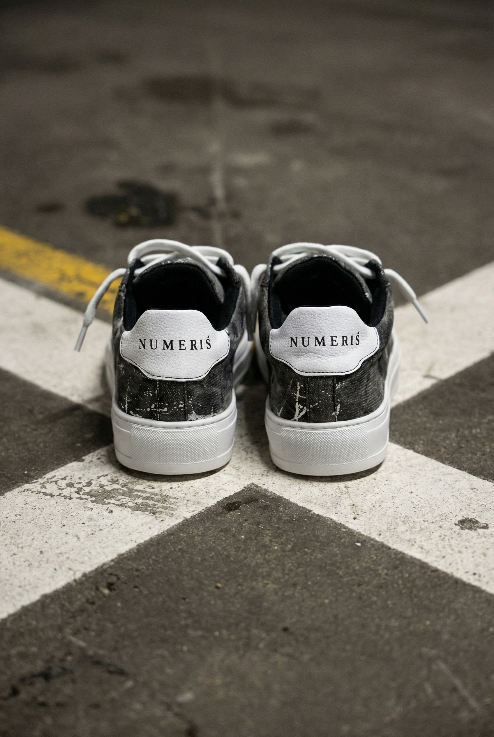 Numeris Atelier Pigment Sneakers - Black | Editorialist