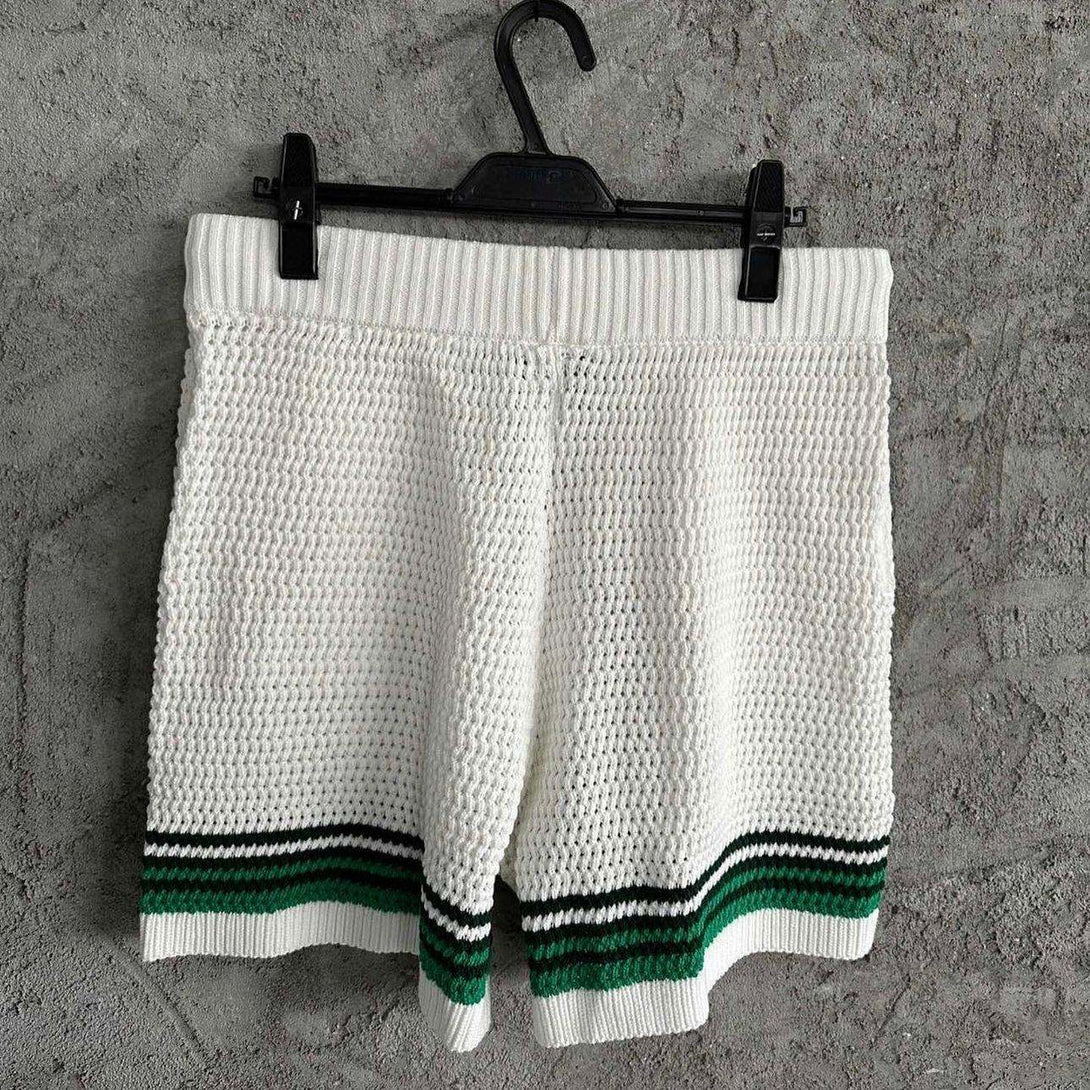 CASABLANCA Cotton Crochet Tennis Set - MAGIC CITY