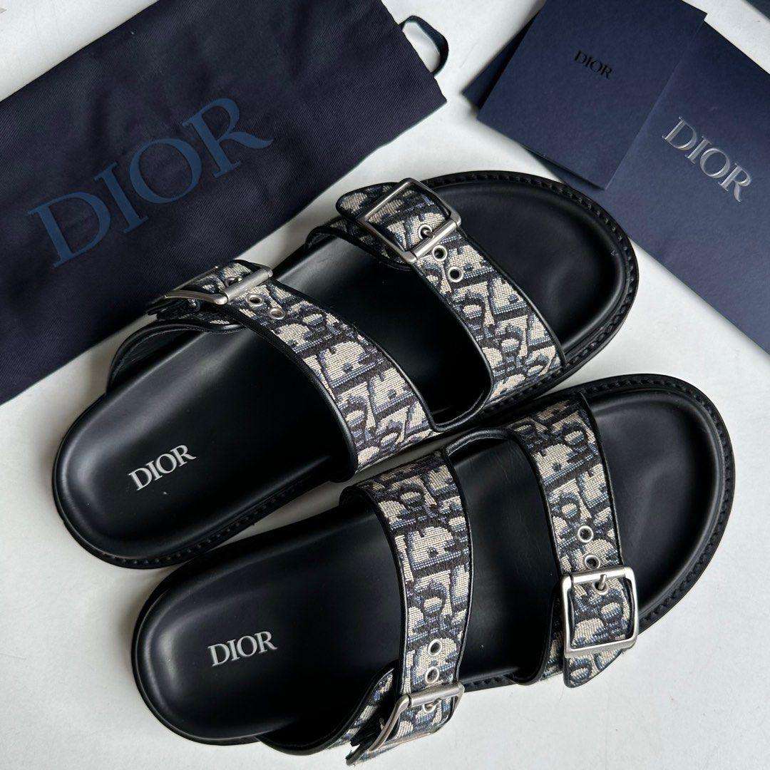 Dior Aqua Sandal Oblique Jacquard - MAGIC CITY