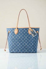 Louis V - Neverfull MM Monogram Denim