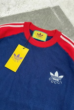 Gucci x adidas Long Sleeve - Bleu/Red