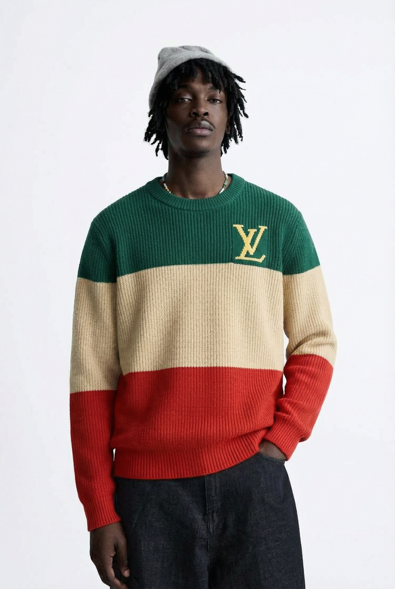 LV Launches Jamaica-Inspired' Sweater