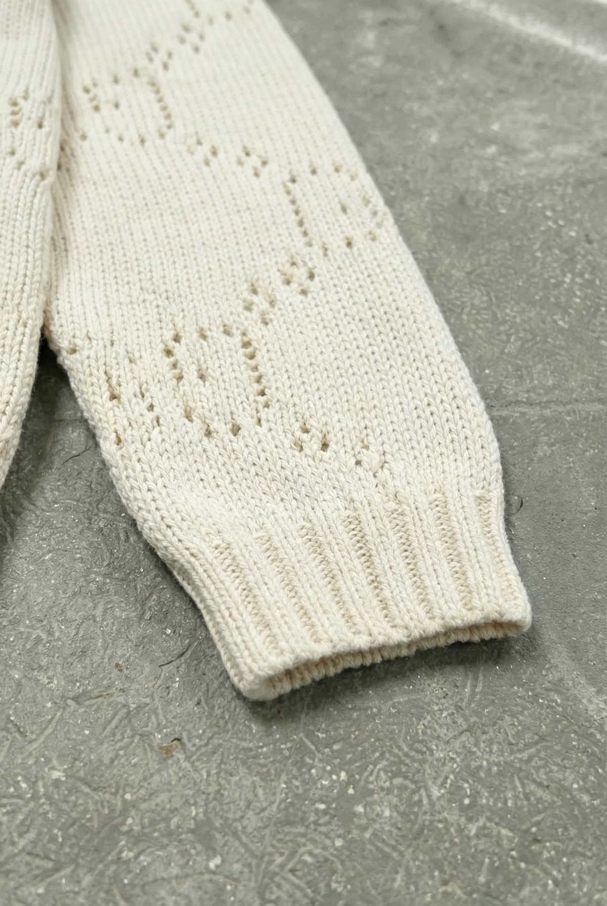 GG-Style Intarsia Cotton Jumper