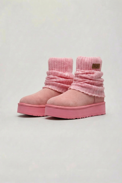 UGG Wmns Classic Mini
Dipper Legwarmer 'Pink Dawn