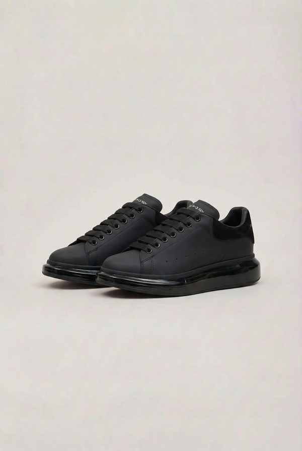 Alexander McQueen Oversized Sneaker 'Clear Sole - Black