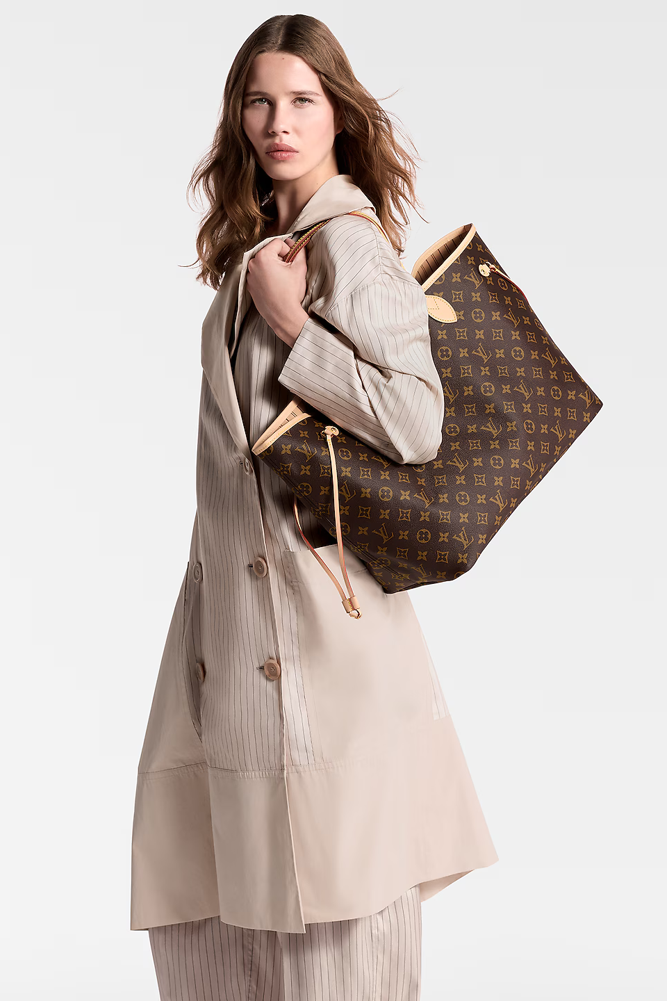 Louis V Neverfull BAG - Brown