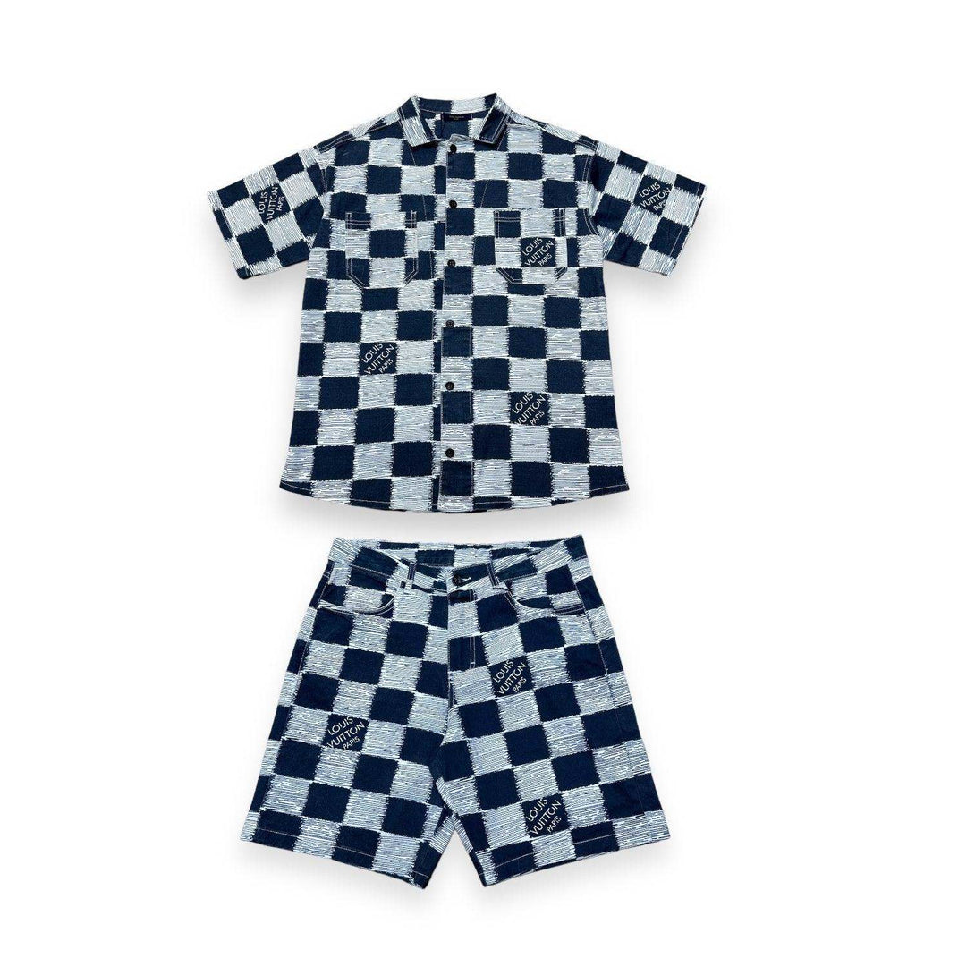 LV Damier Wool SET - MAGIC CITY