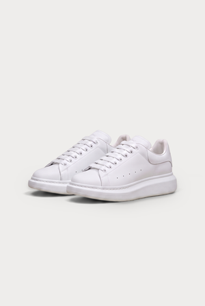 Alexander McQueen Oversized Sneaker – Triple White