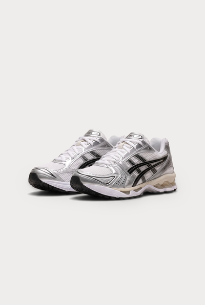 ASICS Gel-Kayano 14 – White Black Pure Silver