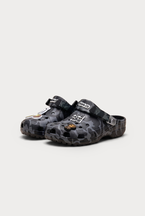 Crocs X A Bathing Ape ABC
Camo - Black
