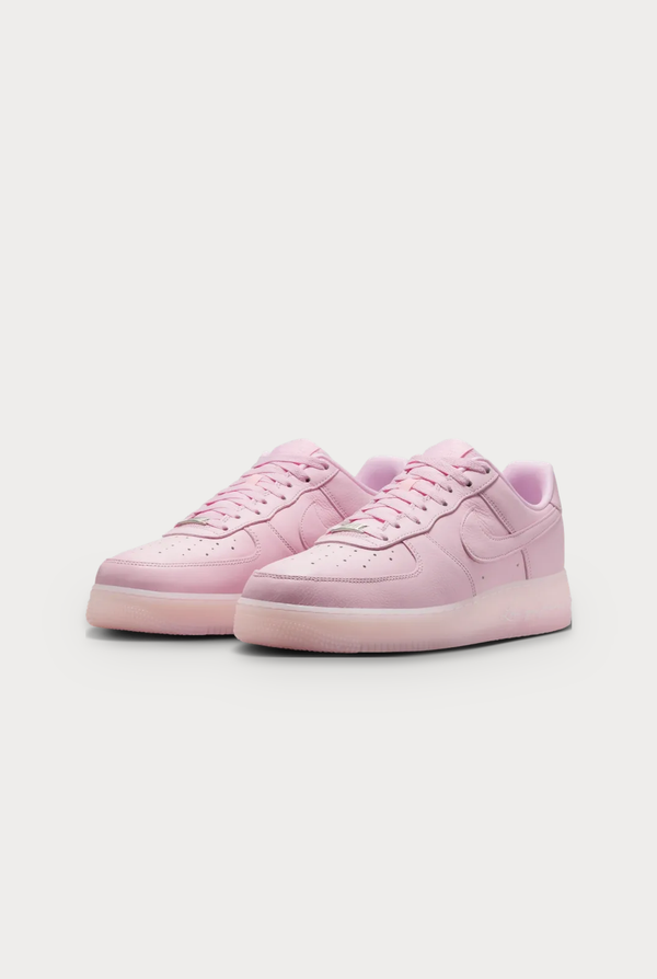 Nike x Drake NOCTA Air Force 1 Pink Foam - pair, front three-quarter view